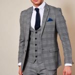 Jerry Grey Blazer jacket_Jerry Grey 3 Piece Suit