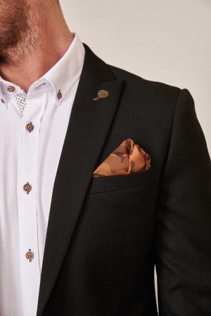 black 3 piece suit