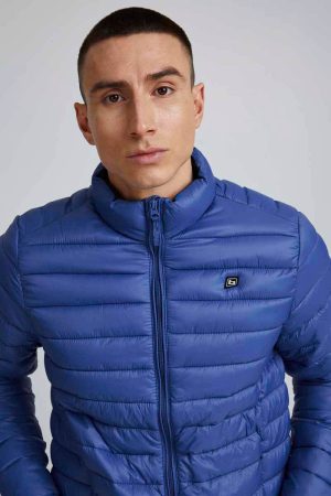 Mens Padded Jacket Blue