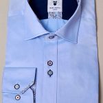 Marc Darcy Sky Blue Long Sleeve Shirt