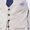 mens fashion waistcoat stone grey