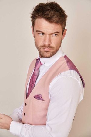 fashion waistcoat pink