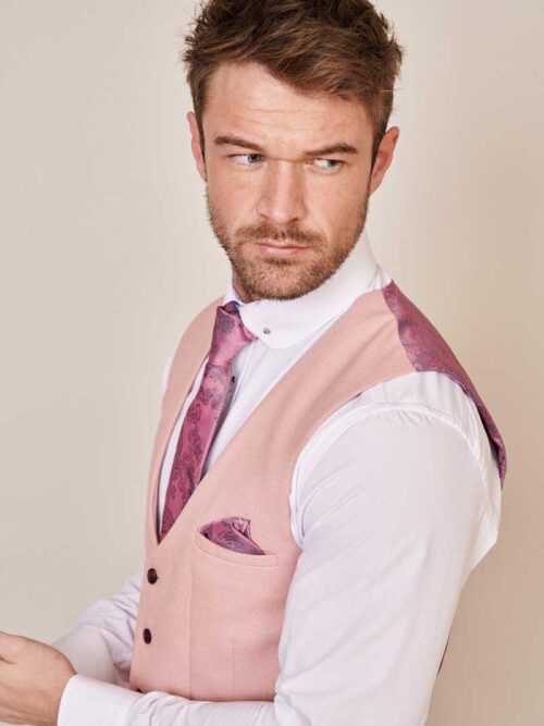 fashion waistcoat pink