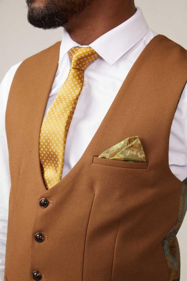 men's designer waistcoat
