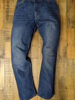 Medium Stone Wash Jeans-Mens ez408