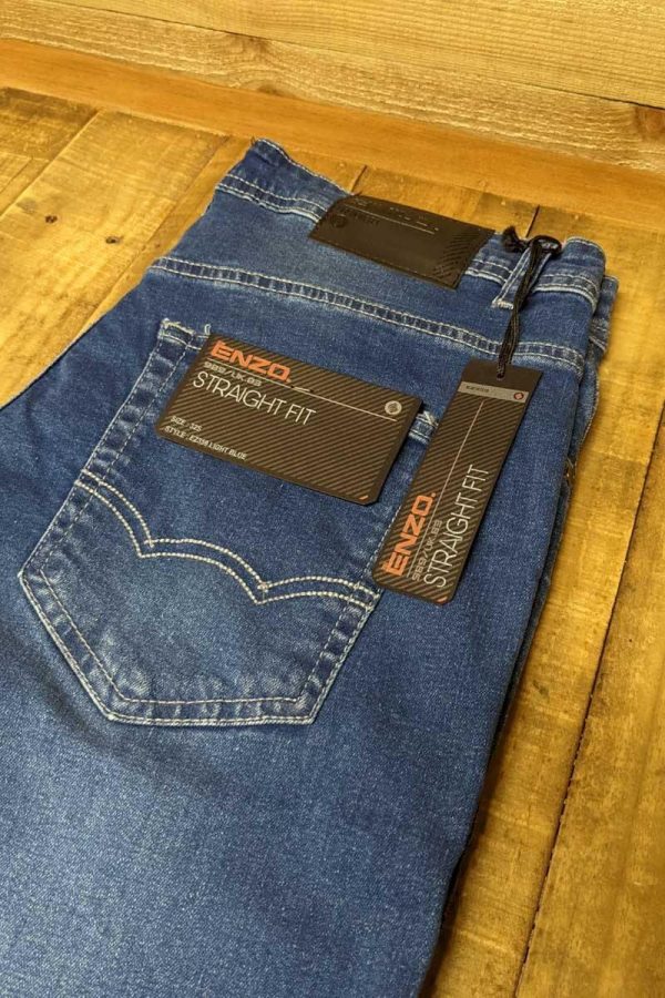 Mens straight Cut Denim Jeans