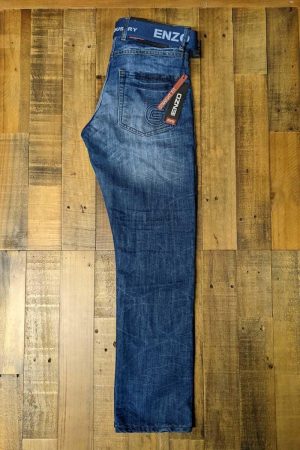 Enzo Straight Leg Jeans Ez384