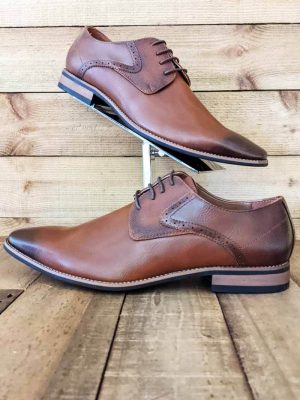 marcozzi prague tan lace up shoe