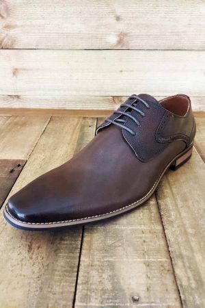 brown dress shoe