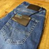 men's bootleg denim jeans