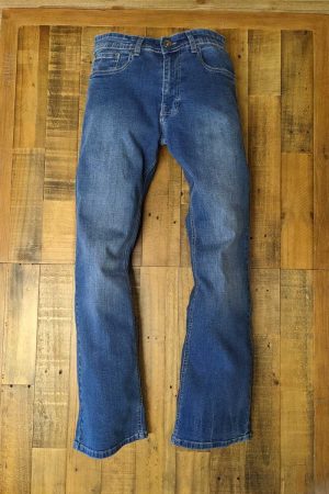 Enzo Bootcut Jeans Light Blue Wash