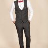 mens tuxedo-black waistcoat