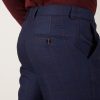 mens navy suit trousers
