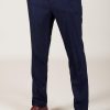 navy suit pants tan shoes