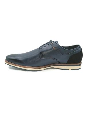 Men's Navy Blue Smart-Casual Footwear