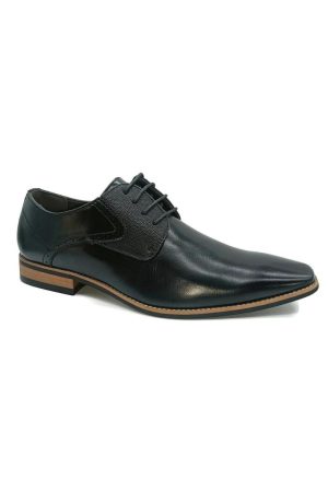 Marcozzi Mens Black Lace Up Shoe