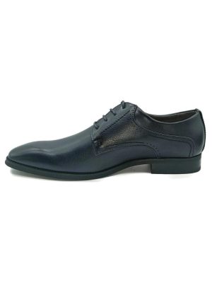 Marcozzi of Venice Mens designer navy suit shoe