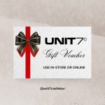 Unit7 Online Menswear Gift Voucher - E-gift card