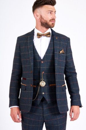 Mens Tweed Blazer from Marc Darcy Eton