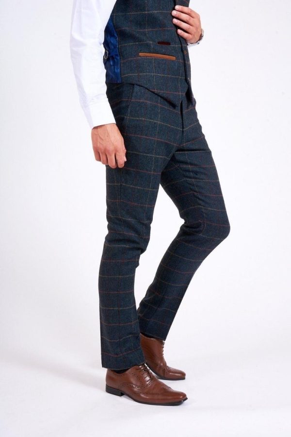 Slim Fit Tweed Suit pants