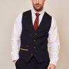 Marc Darcy JD4 Navy Waistcoat