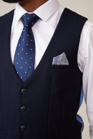 Premium menswear_navy waistcoat