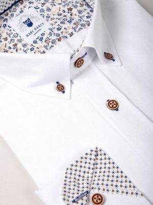 Designer Suit shirt_Marc Darcy White Suit Shirt