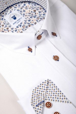 Designer Suit shirt_Marc Darcy White Suit Shirt