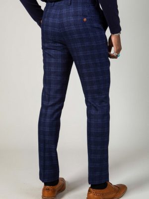 Marc Darcy check suit pants