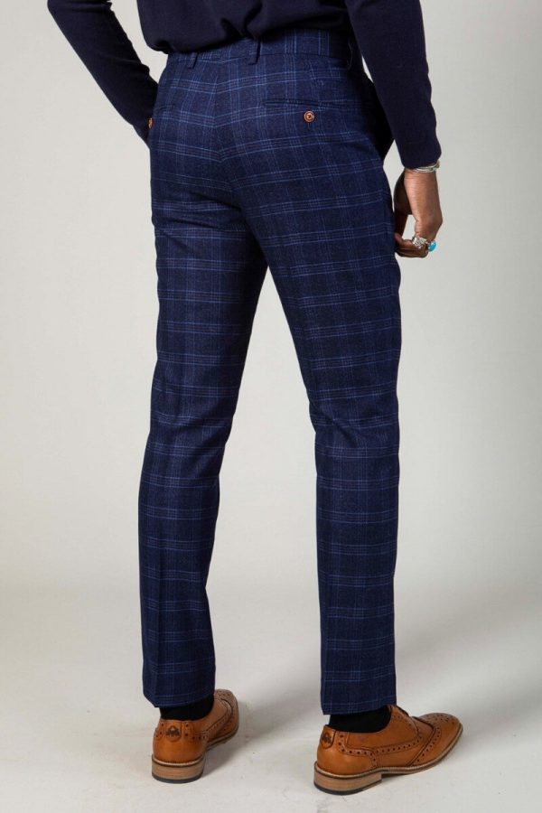 Marc Darcy check suit pants