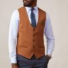 Kelvin tan waistcoat