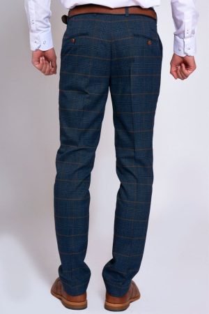 Marc Darcy Check suit trousers