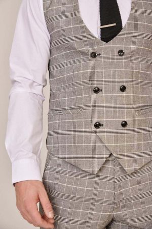 Double breasted marc darcy waistcoat