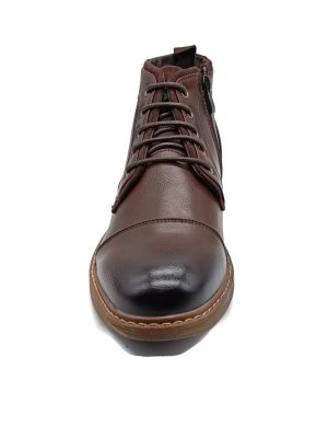 Mens Brown leather boot