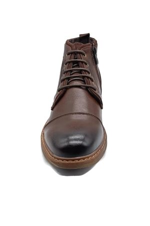 Mens Brown leather boot