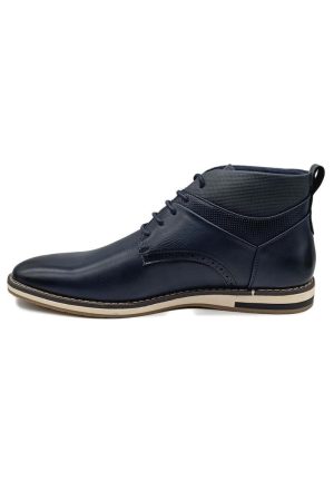 Casual navy boot_marcozzi malaga