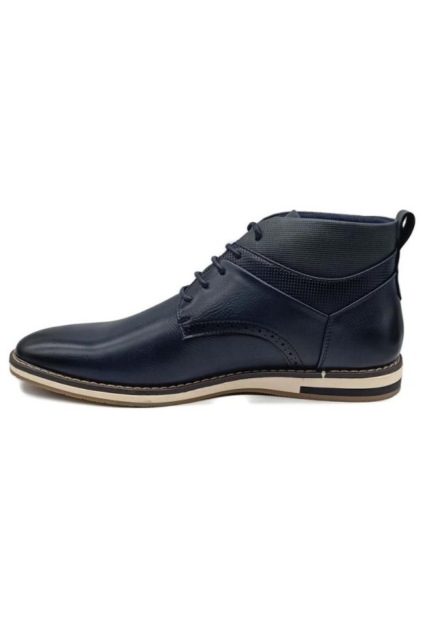 Casual navy boot_marcozzi malaga