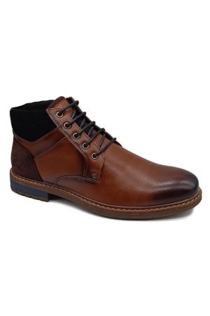 Marcozzi Strasbourg Cognac Men's Lace Up Boot