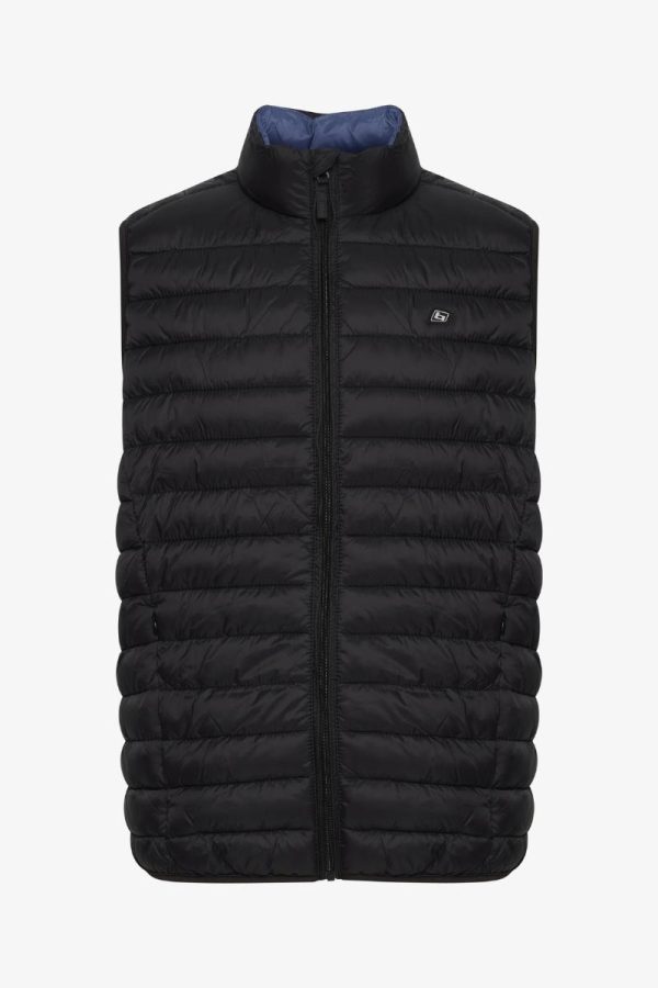Insulated mens black jacket