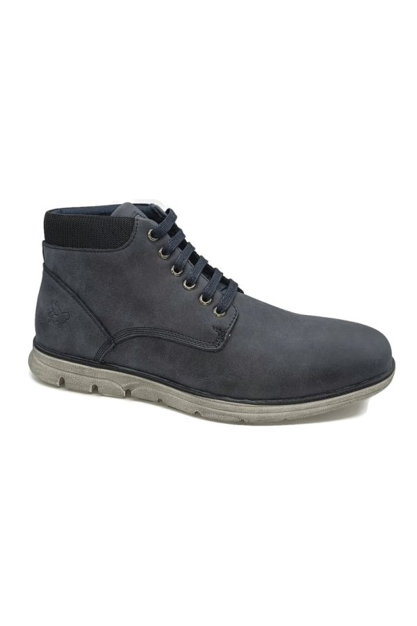 Marcozzi of Venice Apolo Navy Blue Low Rise Boot