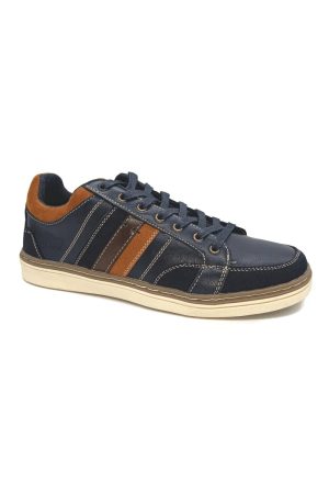 Marcozzi of Venice Gino Men's Navy Shoe Main