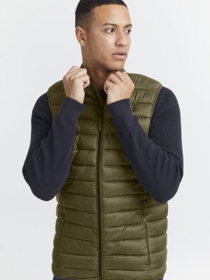 Blend He Padded Moss Green Men's Gilet