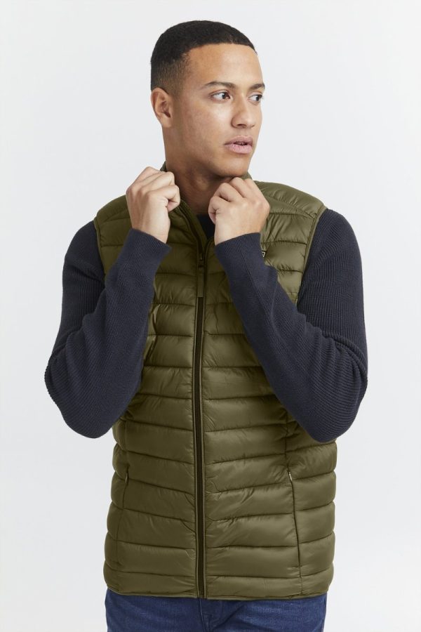 Blend He Padded Moss Green Men's Gilet