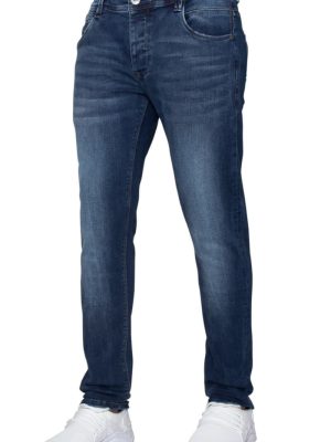 Designer mens hyper stretch skinny jeans