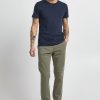 Casual Friday Green Chinos and T-shirt look