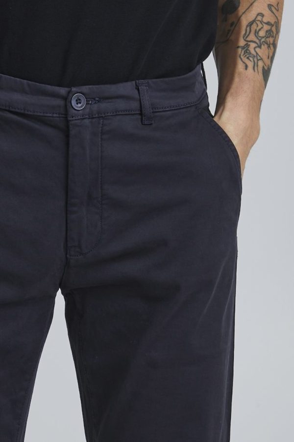 Mens navy chino trousers