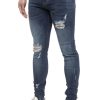 Eto Medium Stone Wash Skinny Jeans