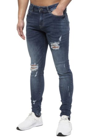 Eto Medium Stone Wash Skinny Jeans