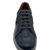 Mens casual navy shoe