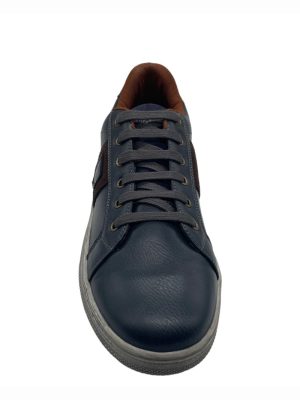 Mens casual navy shoe